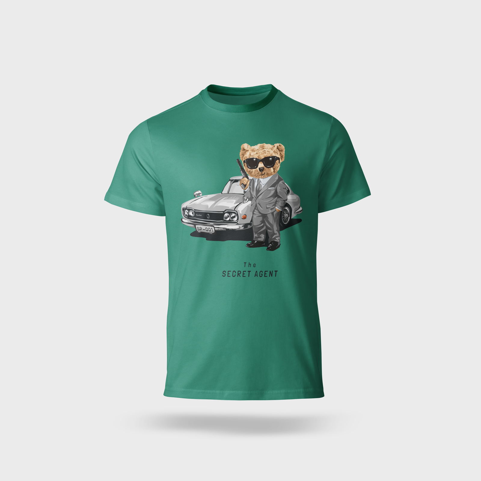 The Secret Agent Teddy T-SHIRT - Image 2